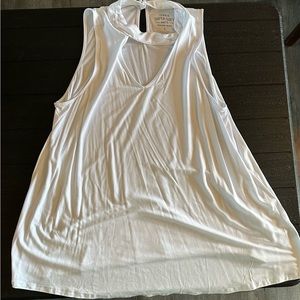 Torrid White Swing Tank 2X